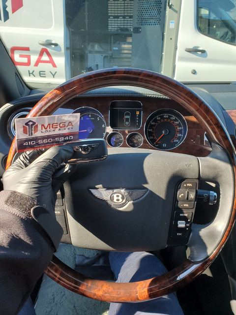 Bentley key programming